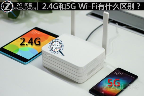 【路由器中2.4G和5G Wi-Fi有什么区别?】小米